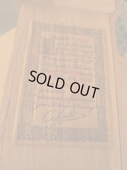 シリアルナンバー入りです