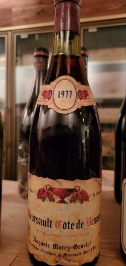 画像1: 希少！(赤ワイン)ムルソー・オーギュスト・モレ1977年 