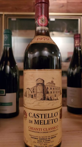 画像1: カステッロ・ディ・メレート・キャンティ・クラシコ1979年 (1)