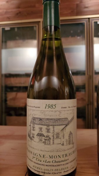 画像1: 限定1本！ミシェル・コラン・シャサーニュ・モンラッシェ１級畑ショーム/ドレジェ 1985年 (1)