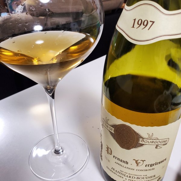 画像2: 旨い！ジャニアール・ブーディエ・ペルナン・ヴェルジュレス1997年(白ワイン・辛口) (2)