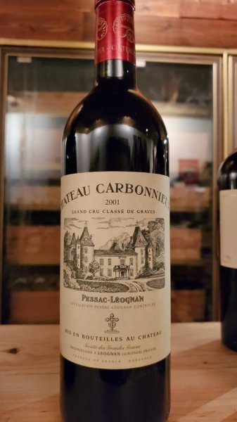 画像1: シャトー・カルボニュー2001年(ルージュ＝赤ワインのほう) (1)