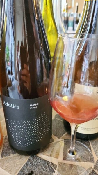 画像1: 旨い！ドメーヌ アキレ ピノグリ・マセレ2021年　自然派ワイン (1)