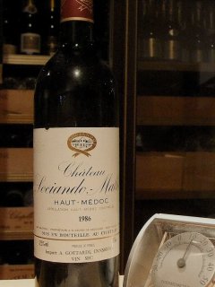 名門 シャトー・ソシアンドマレ1992年 - 【富山 吉田酒店】