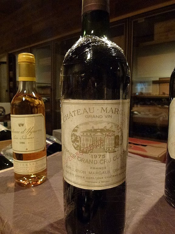 特価 送料無料 シャトー マルゴー1975年 富山 吉田酒店