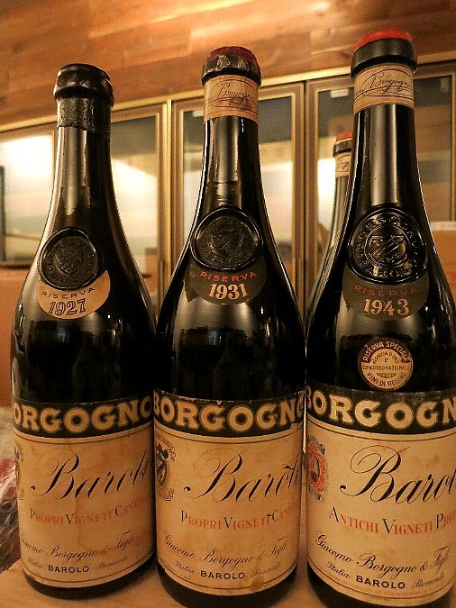 バローロ・リゼルヴァ・ジャコモ・ボルゴーニョ1943年 送料無料  