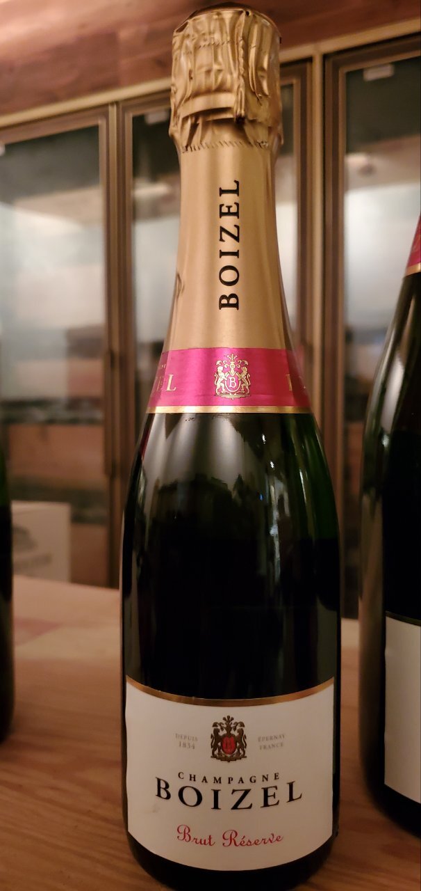 正規品 蔵出しボワゼル・ブリュット・レゼルヴNV 375mL - 【富山 吉田